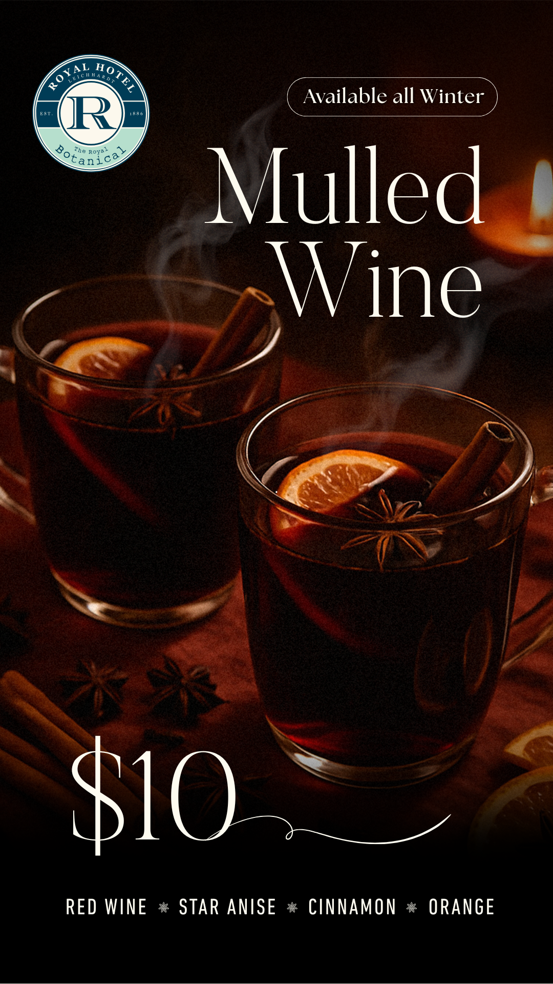 $10 Mulled Wine