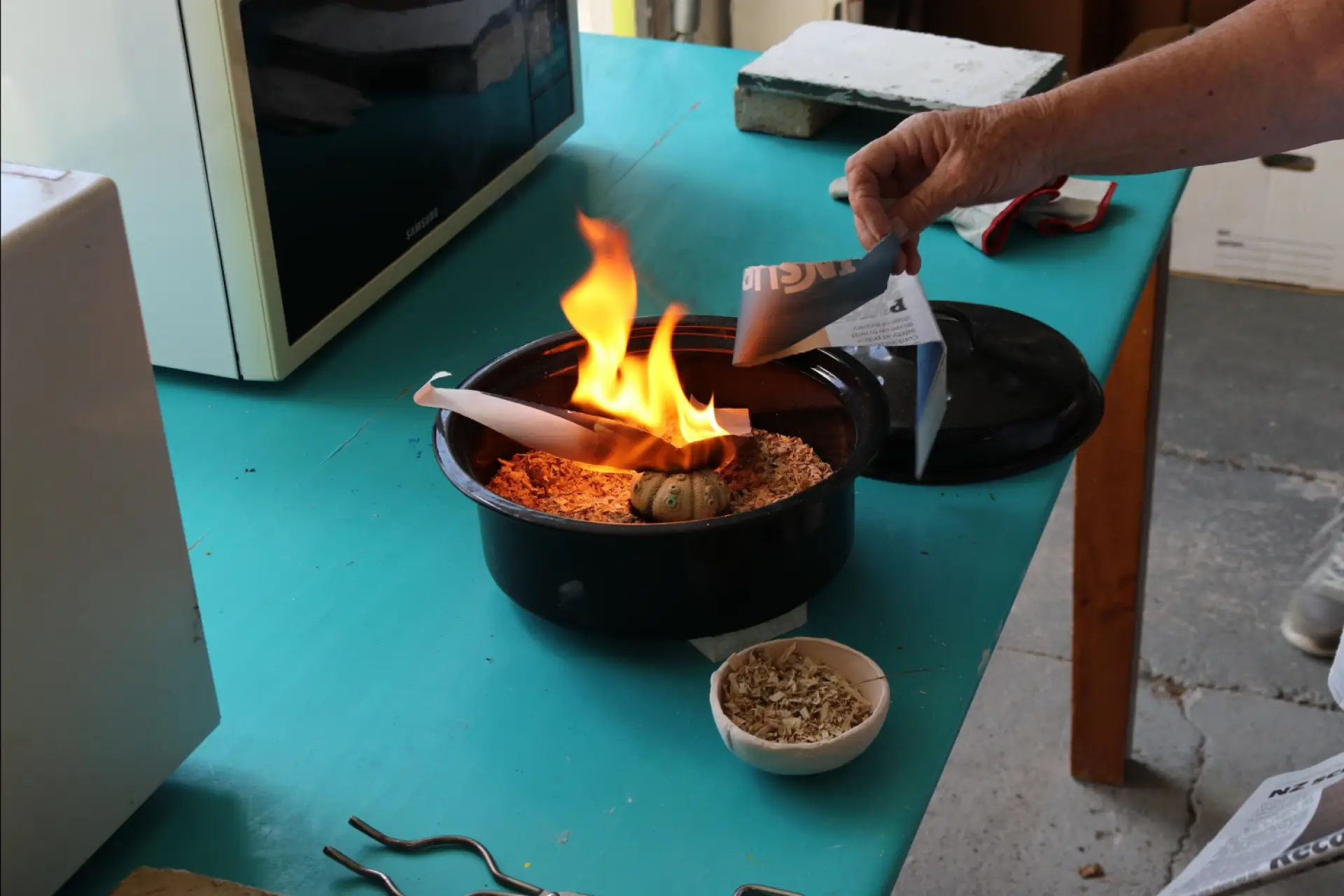 Fungi Fest NZ: Microwave Raku Mushrooms