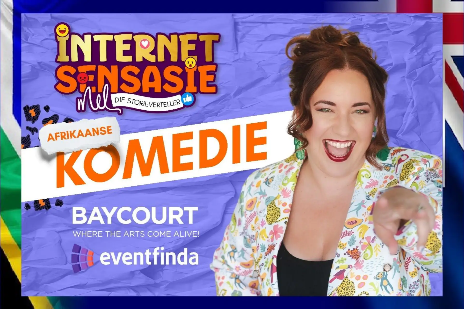 Afrikaans Comedy - Mel die Storieverteller: Internet Sensasie