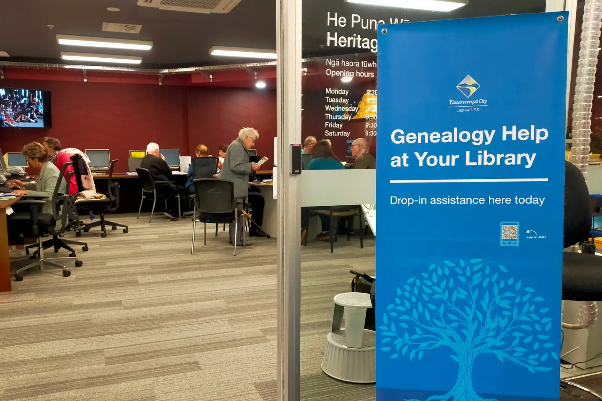 Genealogy Drop-in at the Library