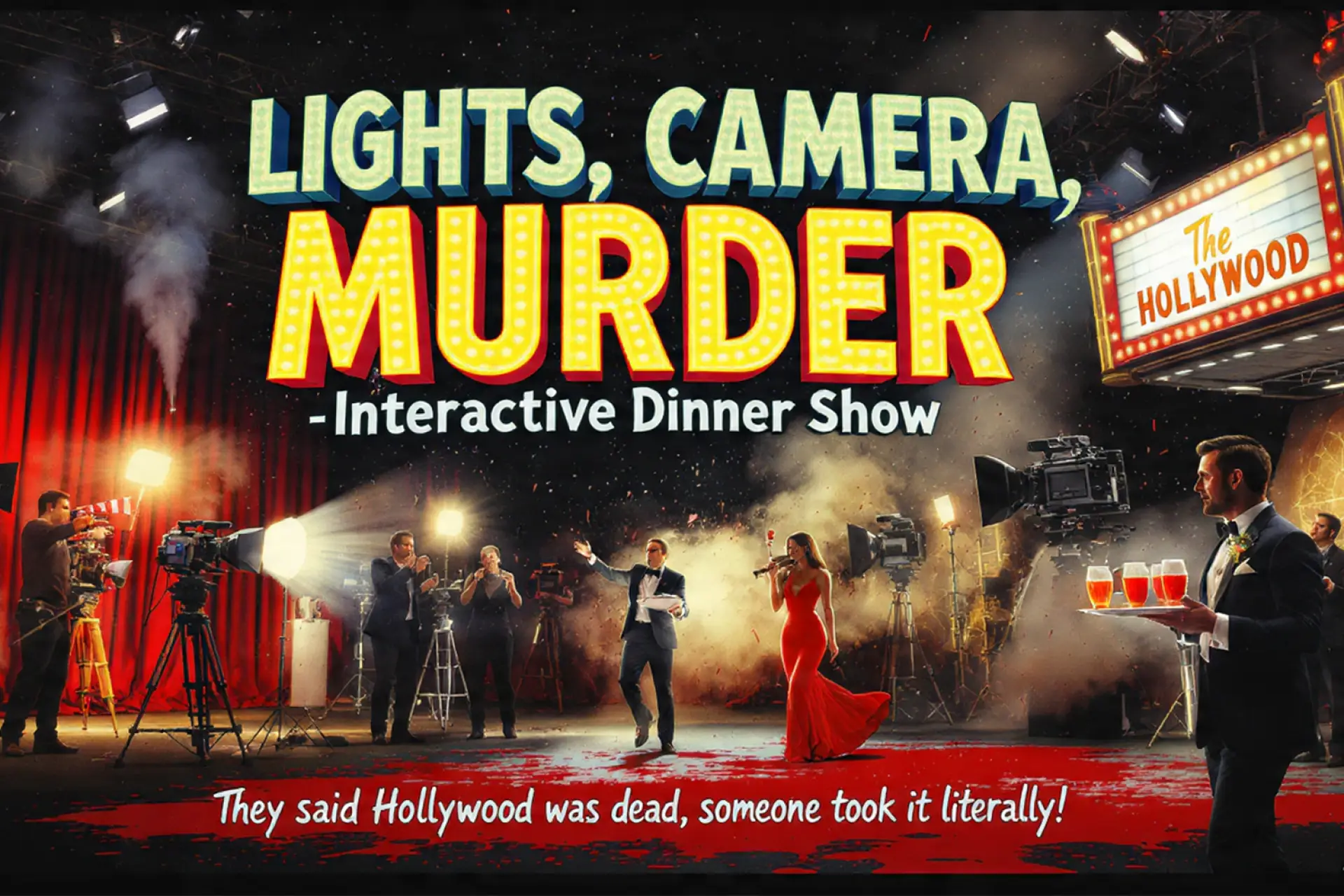 Lights! Camera! Murder! - Christmas Murder Mystery