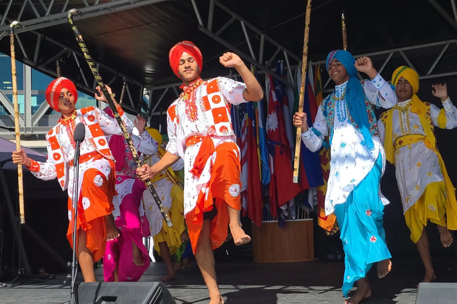 BOP Boys Bhangra Performance
