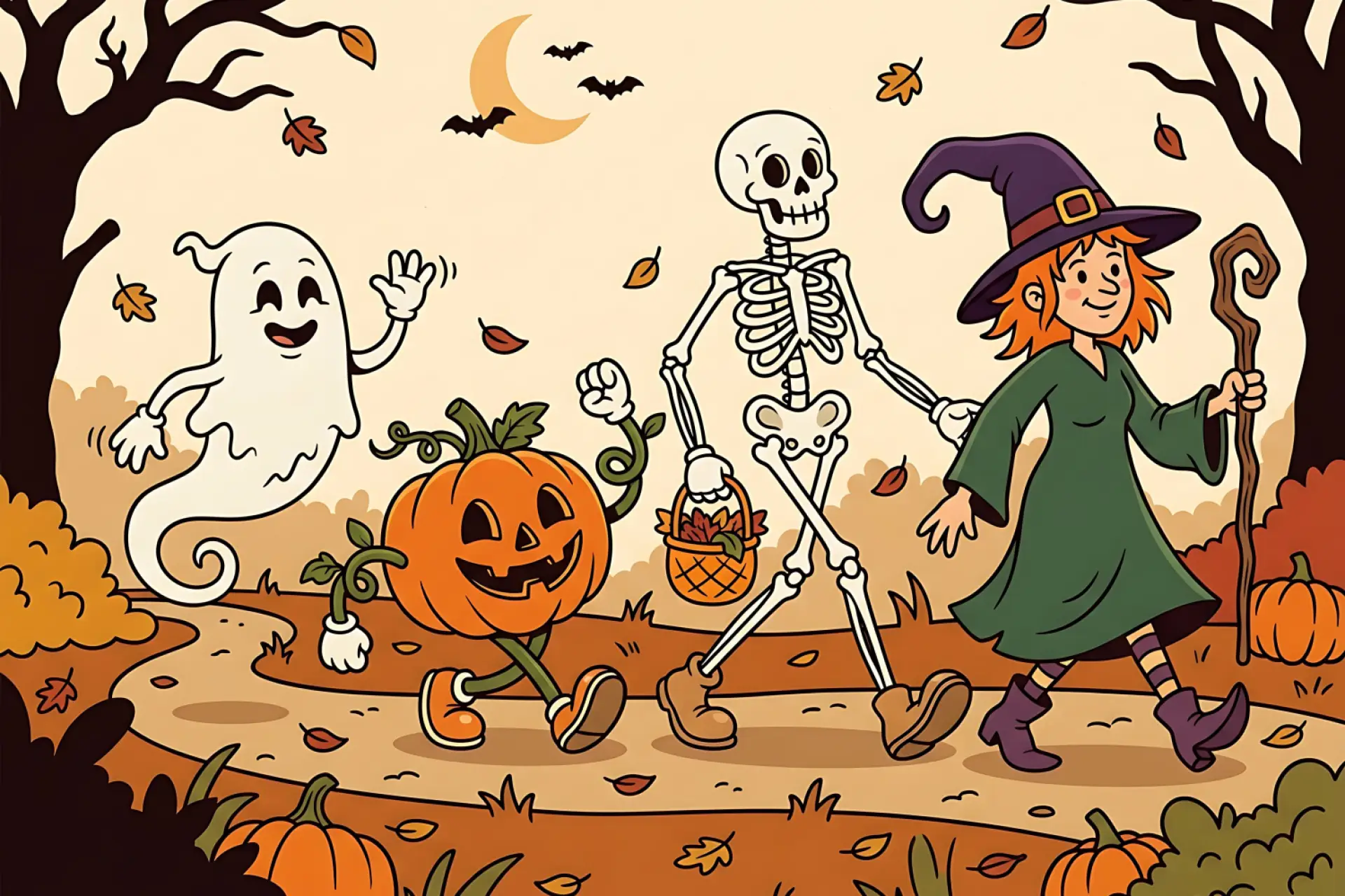 Pocket Size Play - Halloween Trail