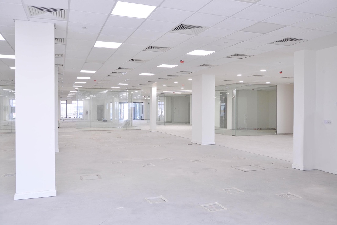 Turnkey data centre construction — SNB Tier IV Data and Archive Center, King Abdullah Economic City, Saudi Arabia. Delivered by OCC Weavers.