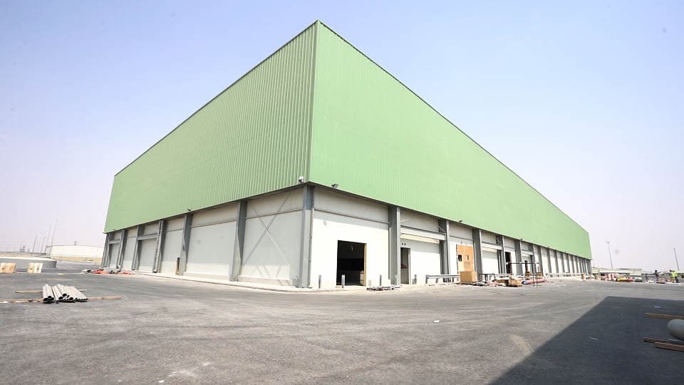 Accommodation buildings — Sharbatly Cold Stores, Saudi Arabia. Delivered by OCC Weavers.