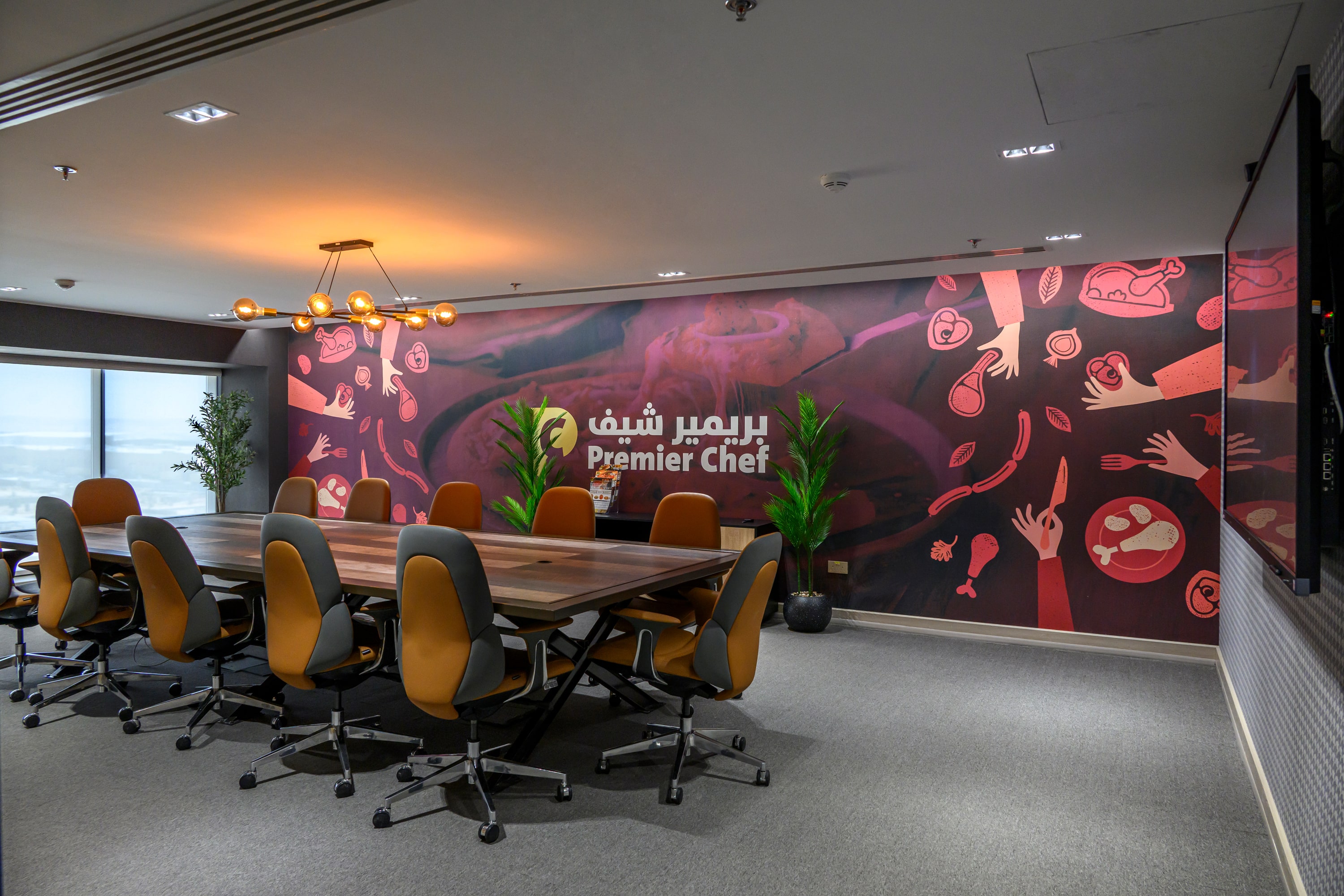 Structural and finishing works — Premier Food Factory II, Riyadh–Al Kharj Road, Saudi Arabia. Delivered by OCC Weavers.