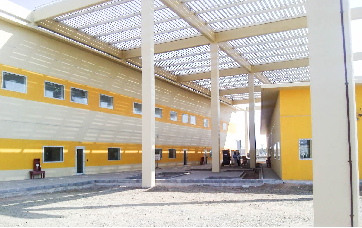 MEP and electromechanical installation — Sanofi Aventis Factory, KAEC, Saudi Arabia. Delivered by OCC Weavers.