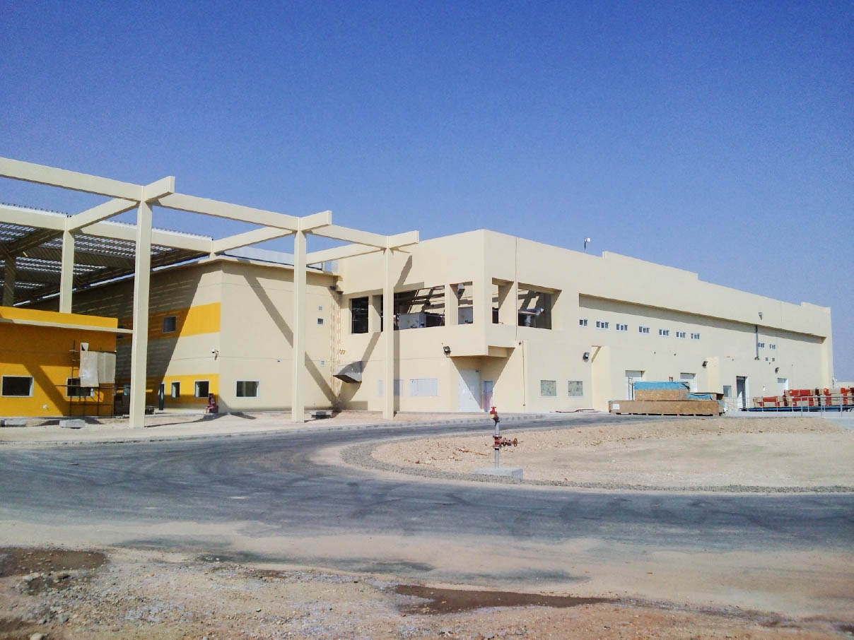 Pharmaceutical production facility — Sanofi Aventis, King Abdullah Economic City, Saudi Arabia. Delivered by OCC Weavers.