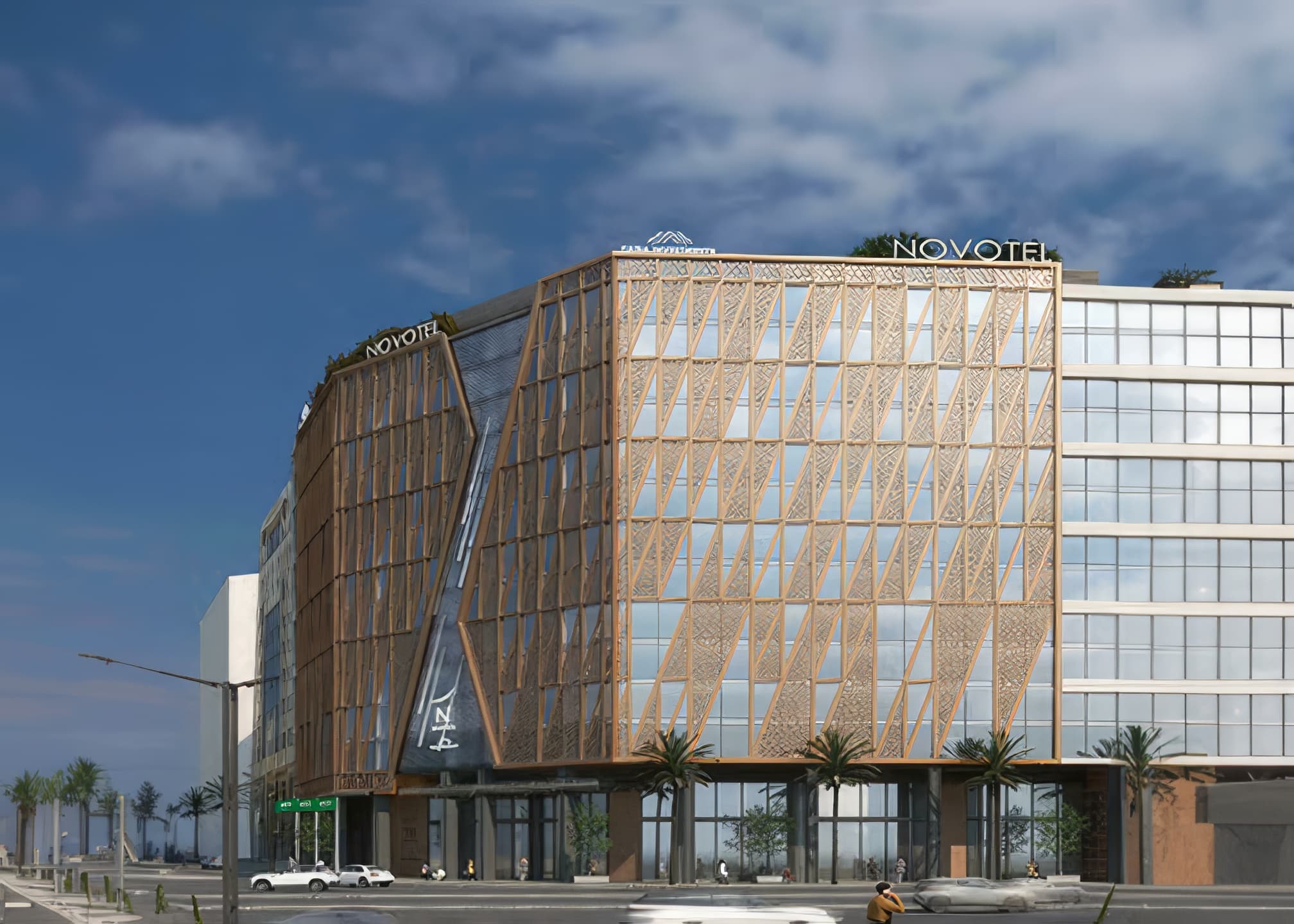 Novotel Hotel — 16-floor luxury hotel construction, Almadina Almonawara, Saudi Arabia. Delivered by OCC Weavers.