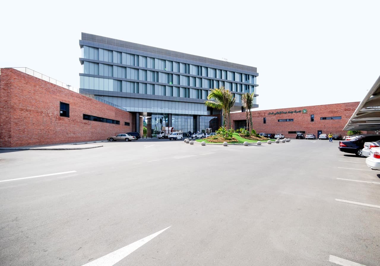 Port terminal administrative buildings — Red Sea Gateway Terminal, Jeddah Islamic Port, Saudi Arabia. Delivered by OCC Weavers.