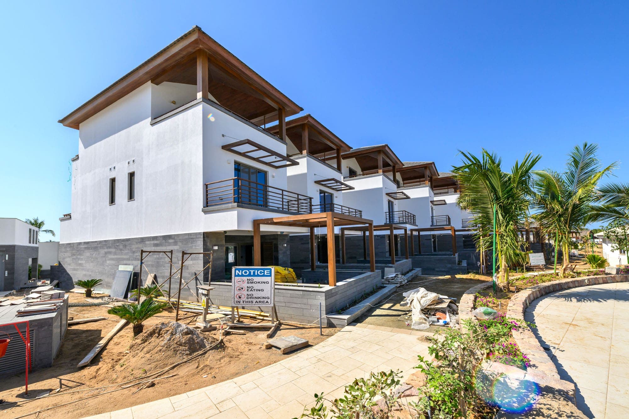 Luxury residential villas — Silver Sands Beach Resort, Obhur, Saudi Arabia. Delivered by OCC Weavers.