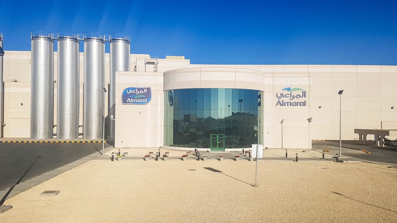 Al Marai Transport and Logistics Base — accommodation buildings, transport facilities and 9km road infrastructure, Saudi Arabia. Delivered by OCC Weavers.