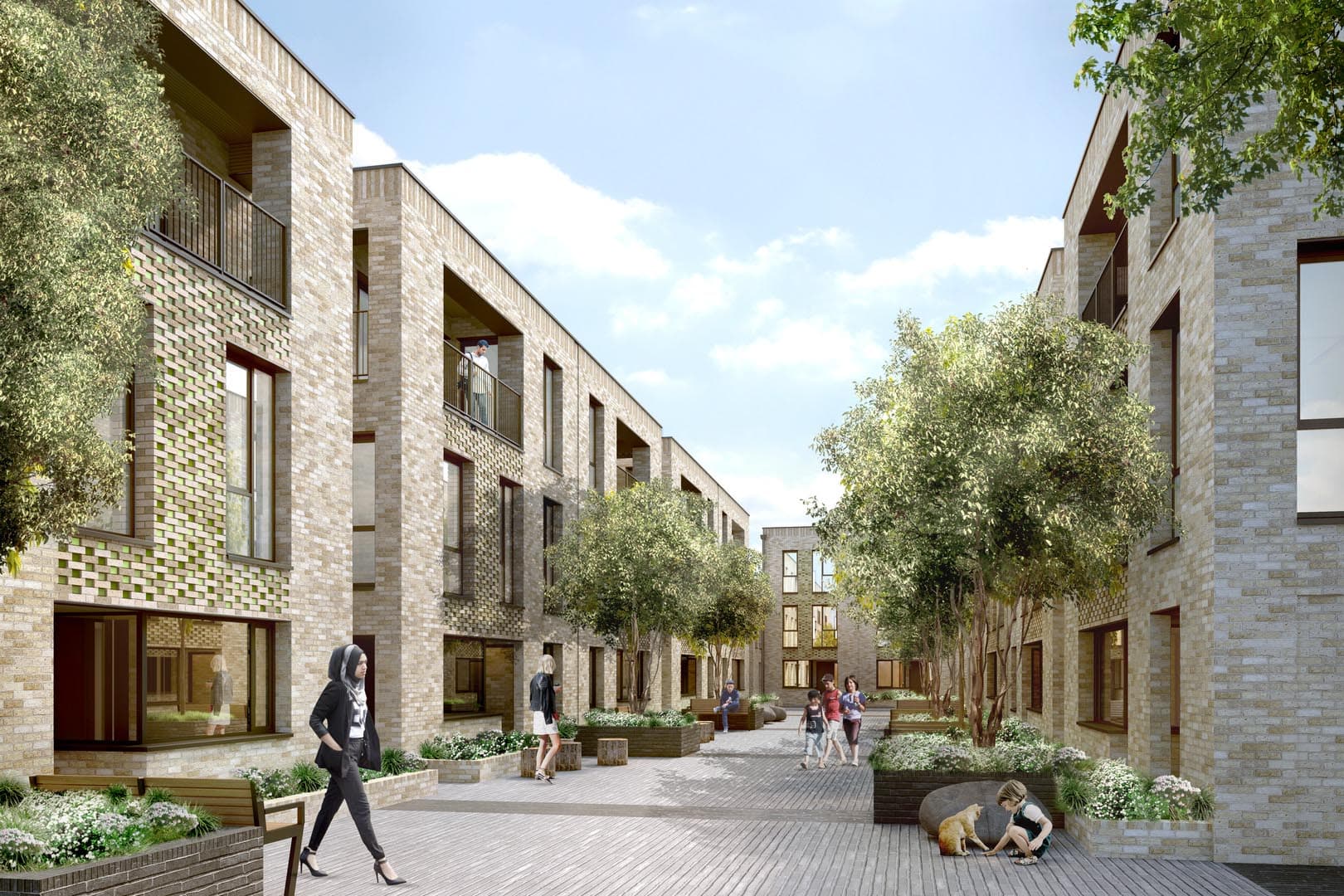 High-end luxury finishes and civil works — Island Point Development, London. Delivered by OCC Weavers.