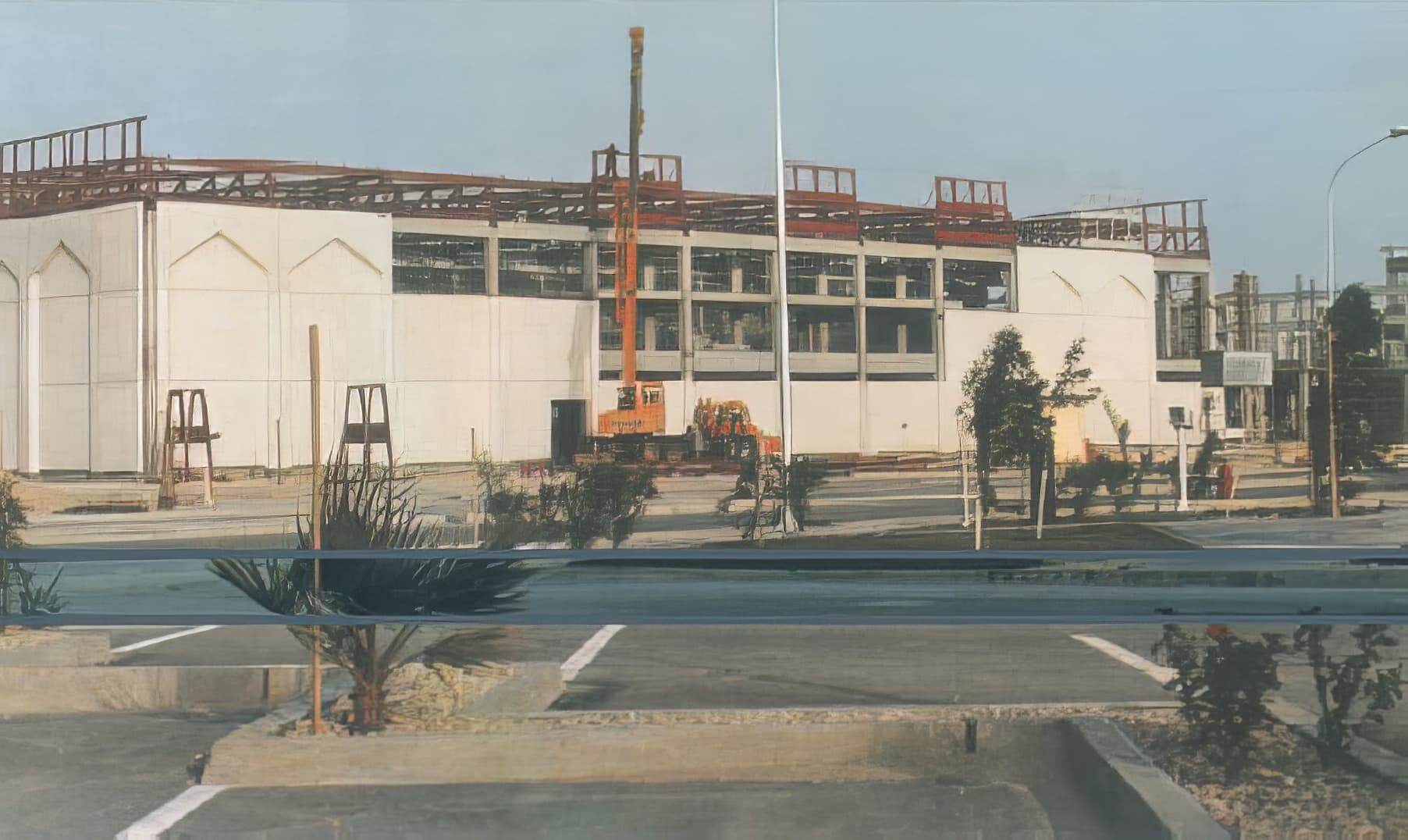 400-spectator theatre and entertainment facilities — Entertainment Center, Jubail Industrial City, Saudi Arabia. Delivered by OCC Weavers.