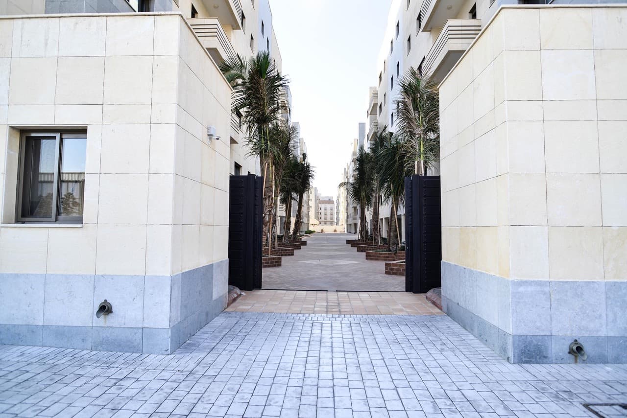 Electromechanical and utility works — Al Rabwah Complex, Jeddah, Saudi Arabia. Delivered by OCC Weavers.