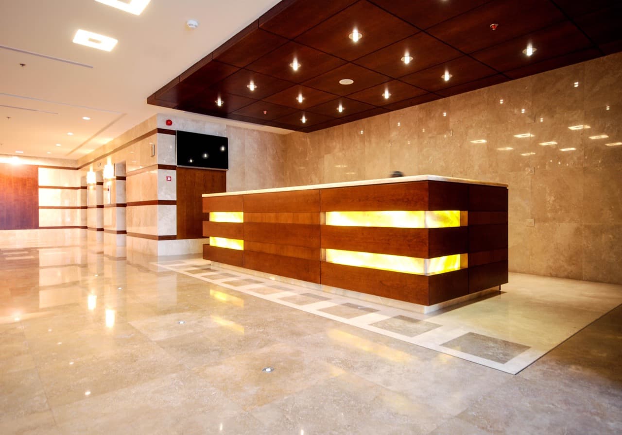 Interior fit-out and high-end finishing works — Mukhmal II Tower, Jeddah, Saudi Arabia. Delivered by OCC Weavers.