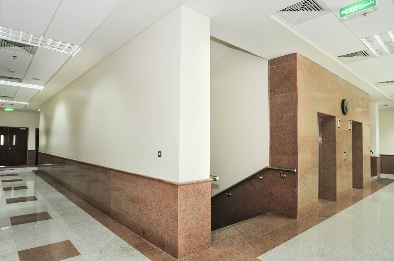 Final completion of university expansion buildings — King Abdulaziz University, Jeddah, Saudi Arabia. Delivered by OCC Weavers.