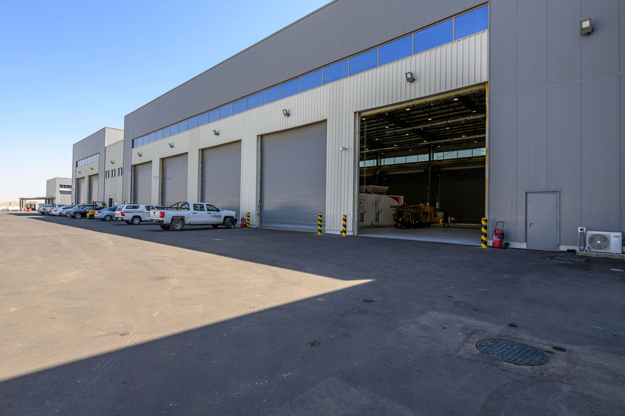 Infrastructure and external works — Zahid Business Park, Saudi Arabia. Delivered by OCC Weavers.