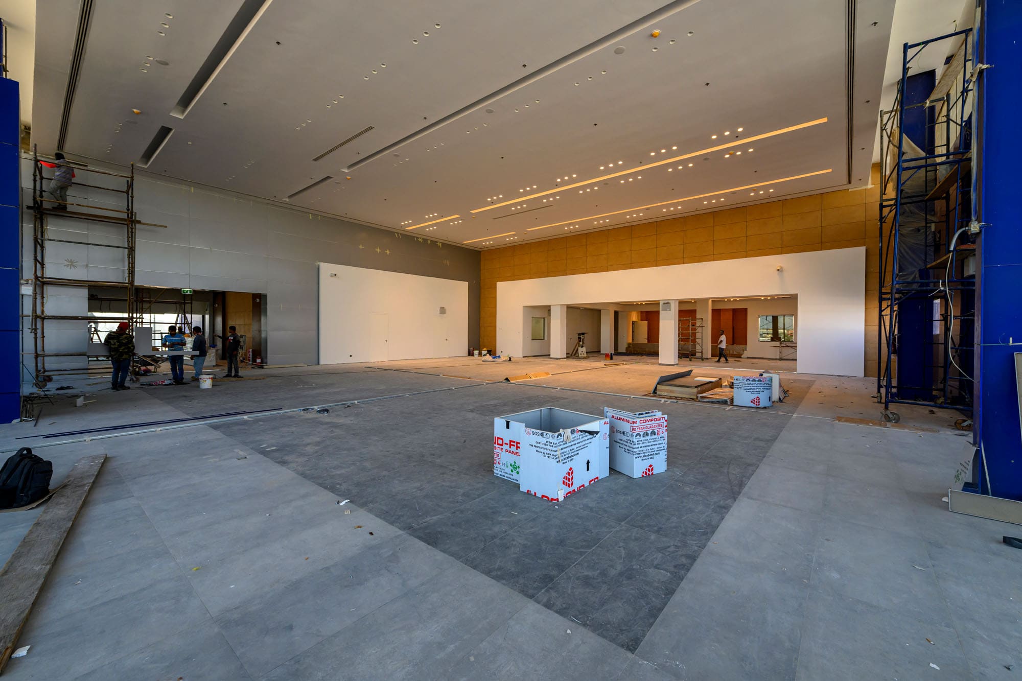 Turnkey business park construction — Zahid Business Park, Saudi Arabia. Delivered by OCC Weavers.