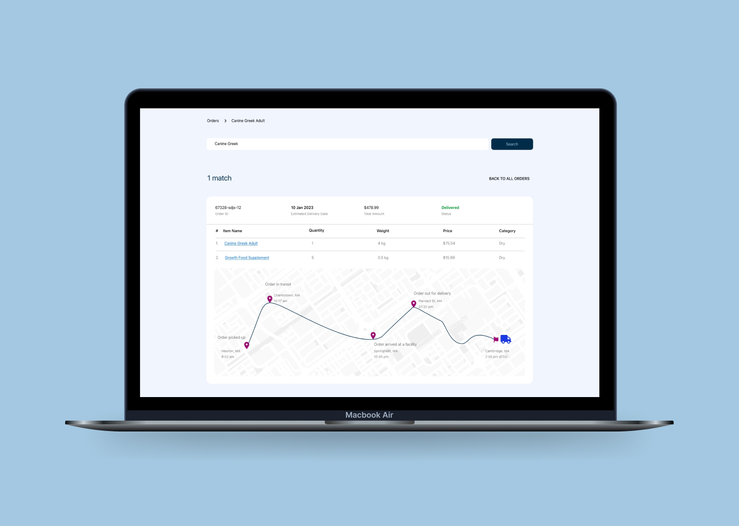 Express project image