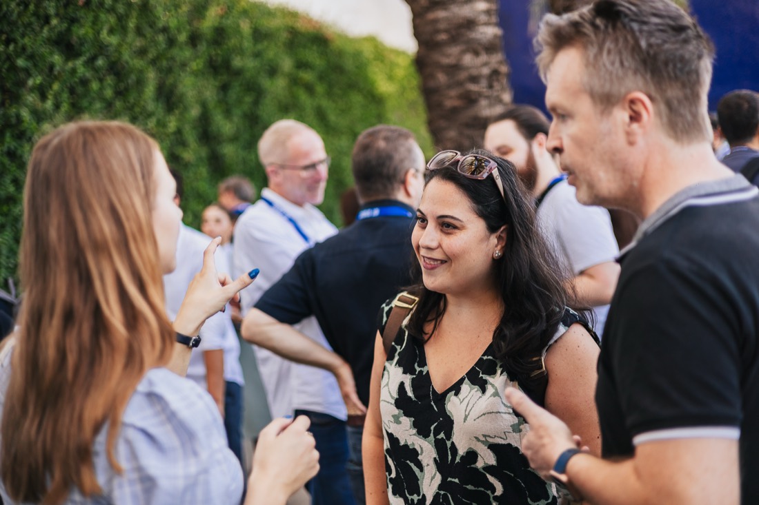 Attendees networking at IoT Sparks 2026