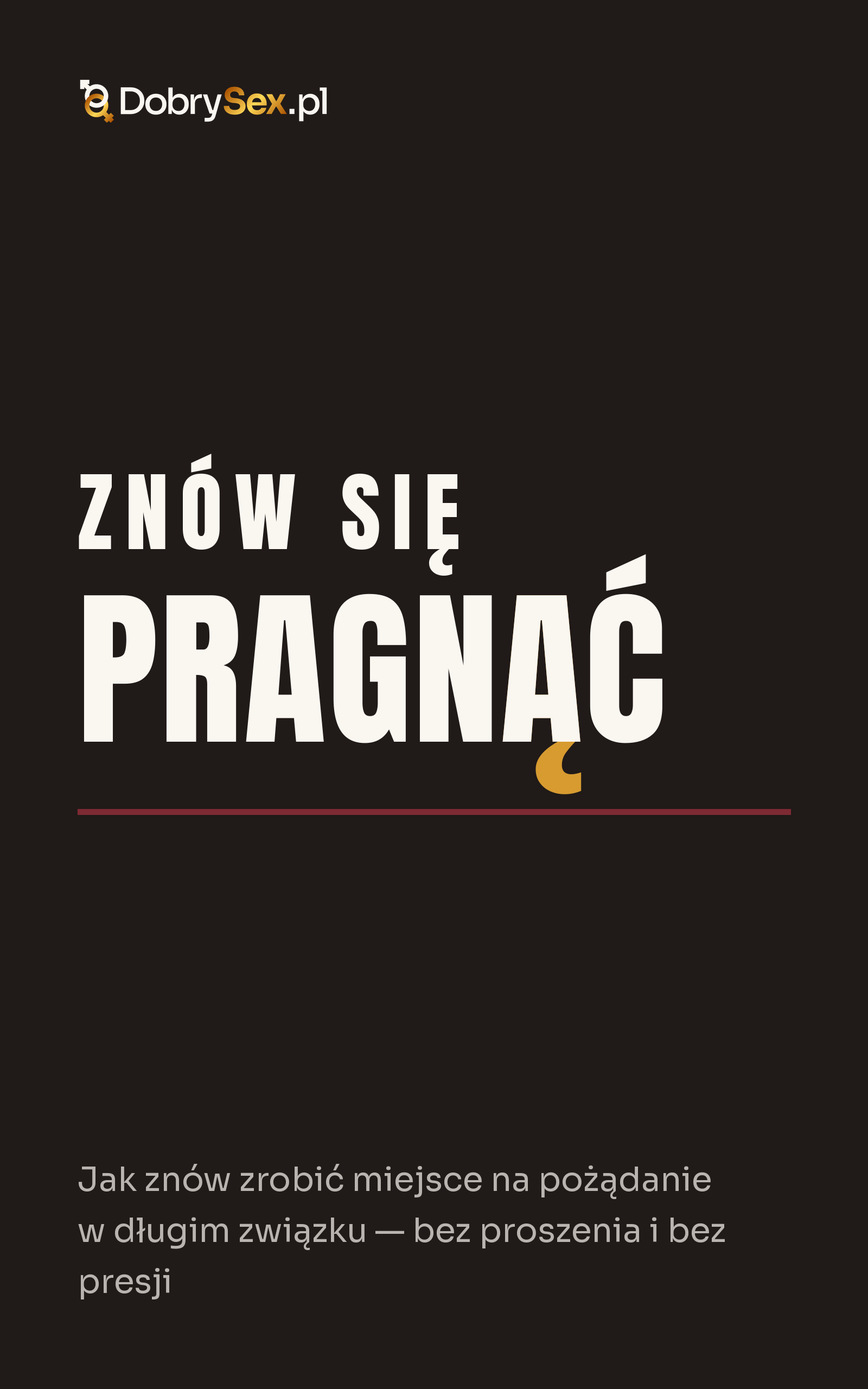Okładka programu „Znów się pragnąć”