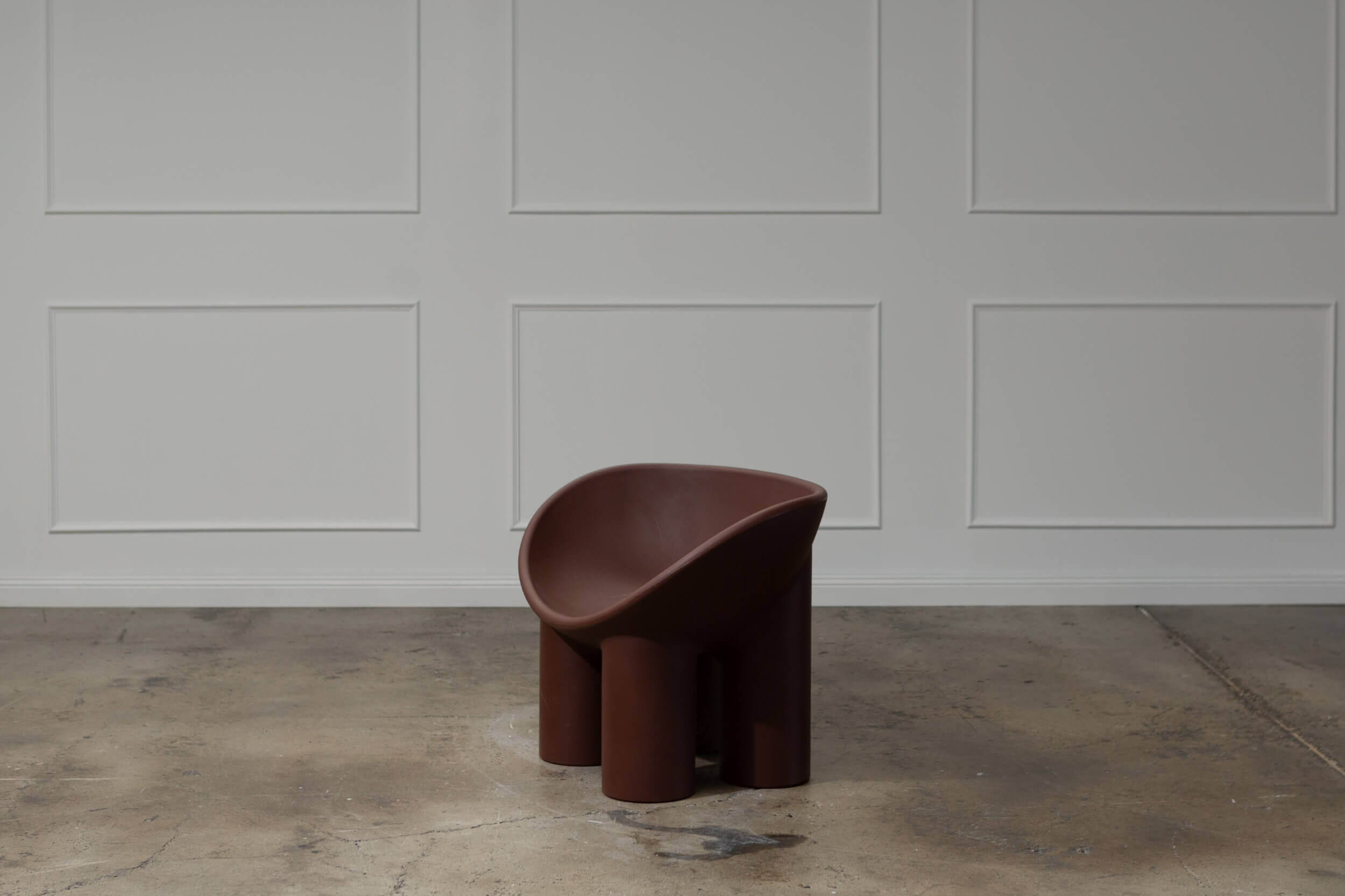 Roly-poly armchair for a creative photoshoot at our studio.
