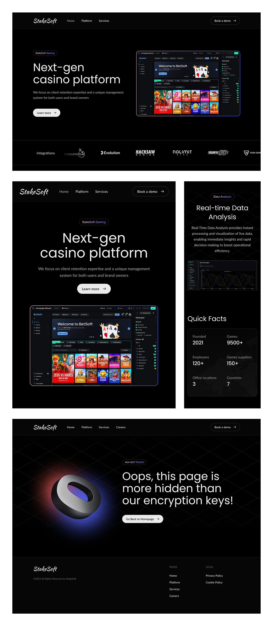 Stakesoft for a web design