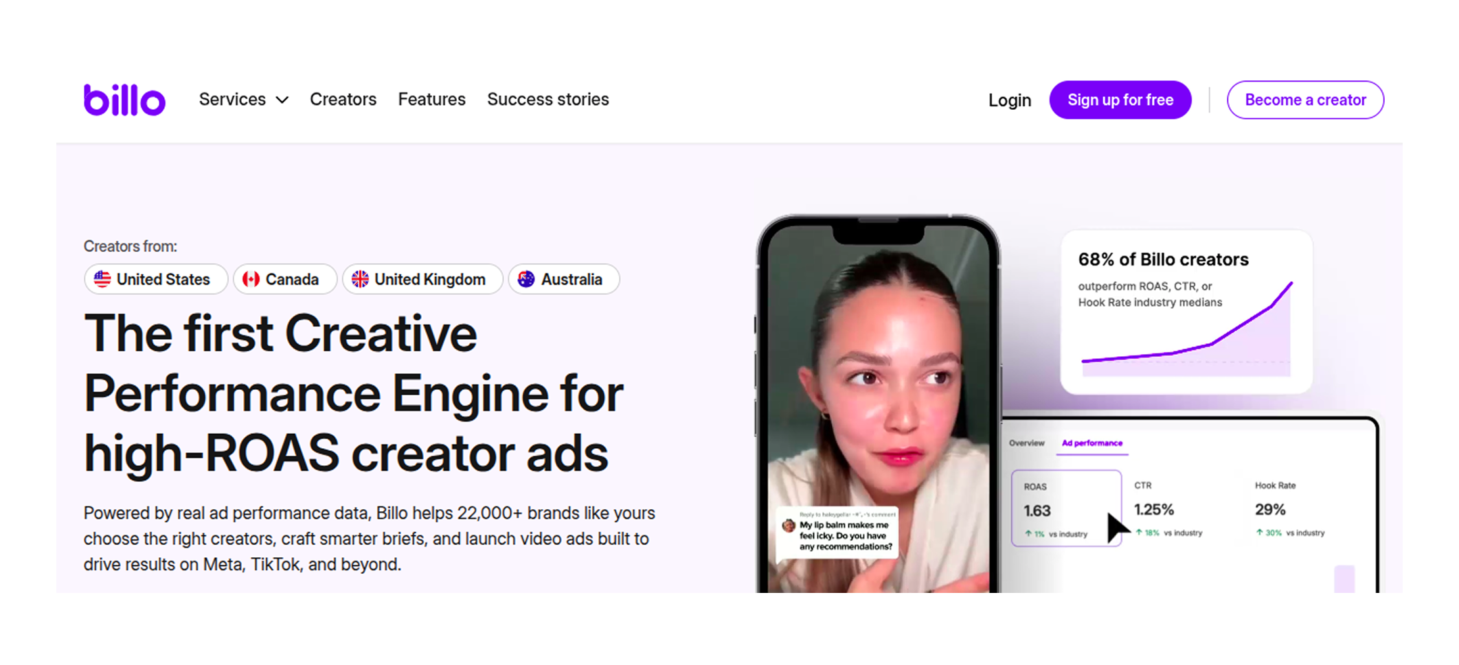 Billo – video marketing company