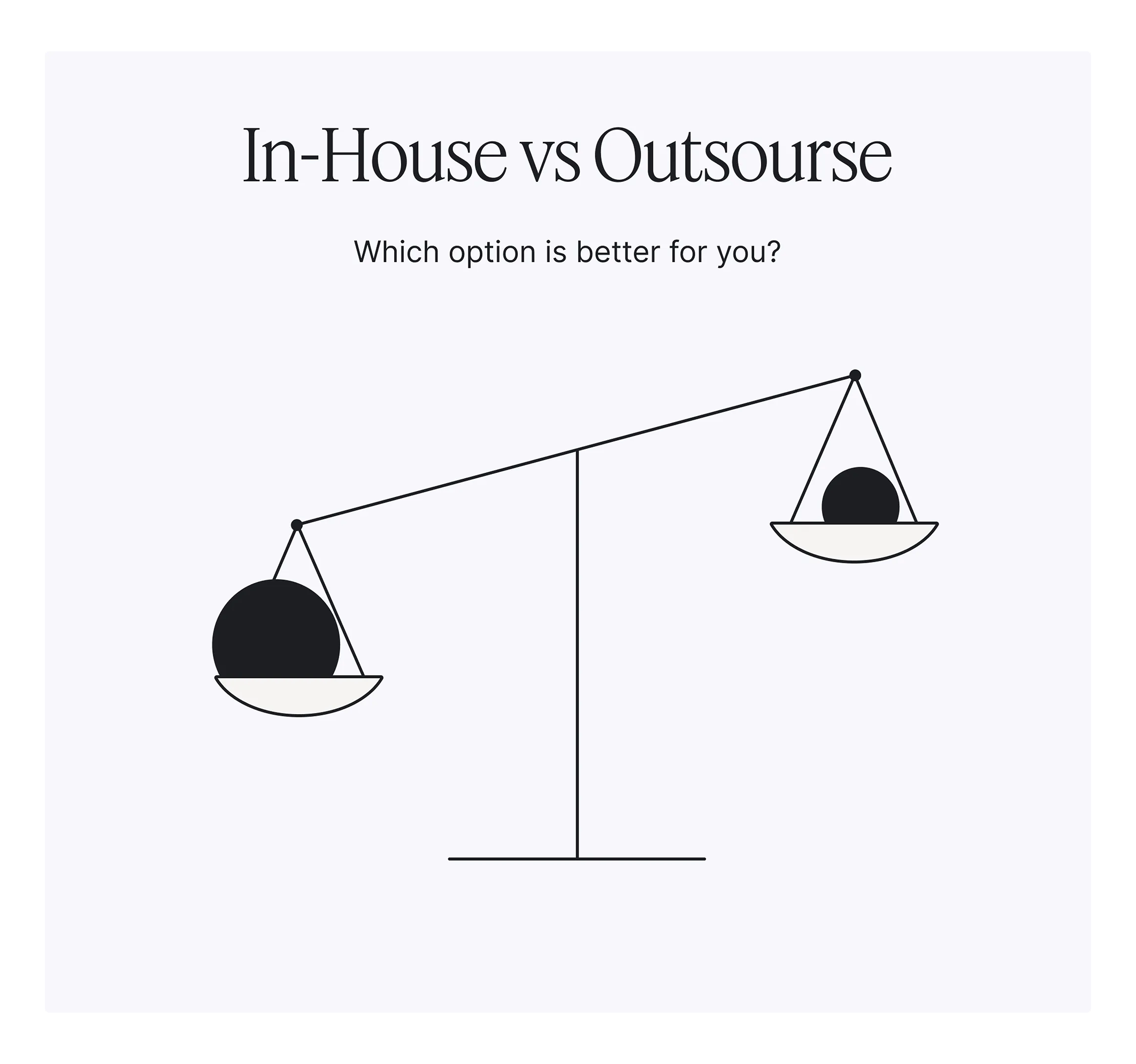 In-House vs Outsource video marketing company 