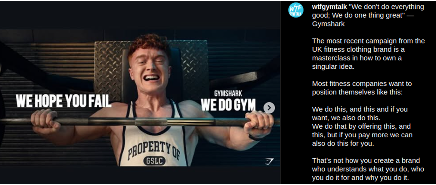 Gymshark strategy