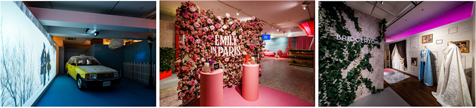 Pop-up experience in Asia from Netflix