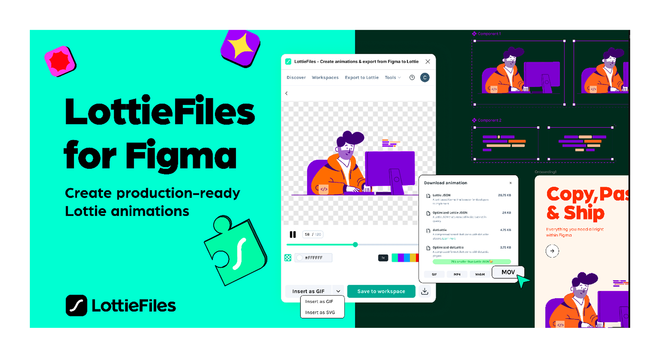 Figma, Lottie and AE workflow for motion design