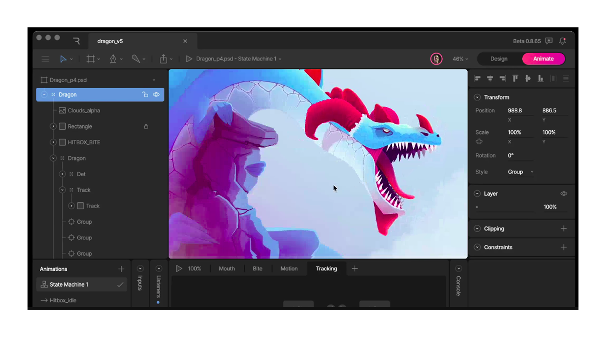Rive for motion design