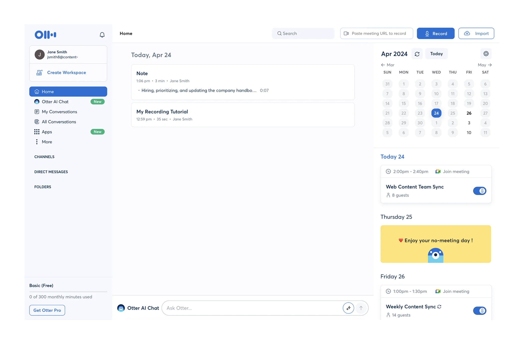 otter.ai business tool