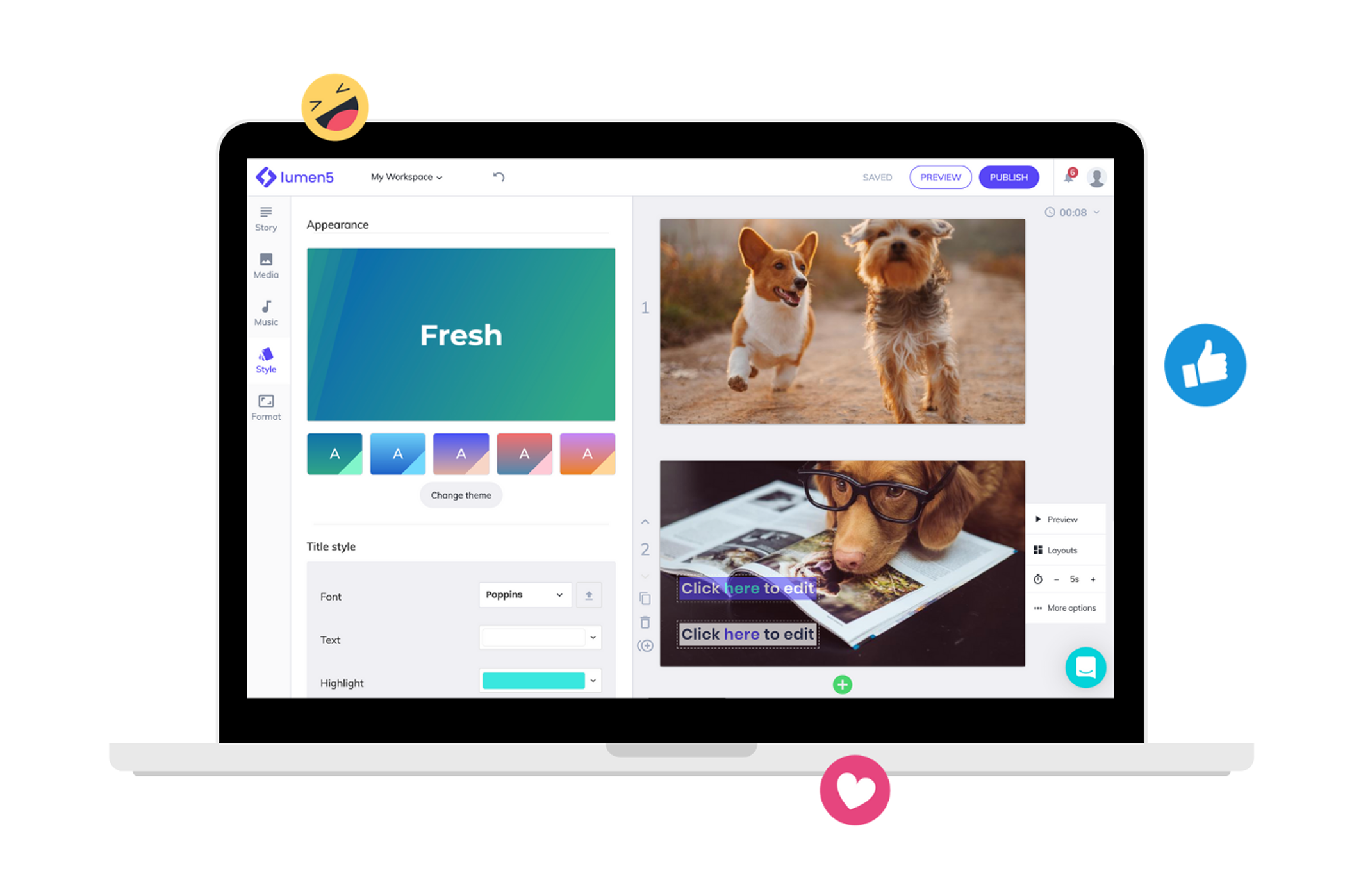 AI-powered video creation tool