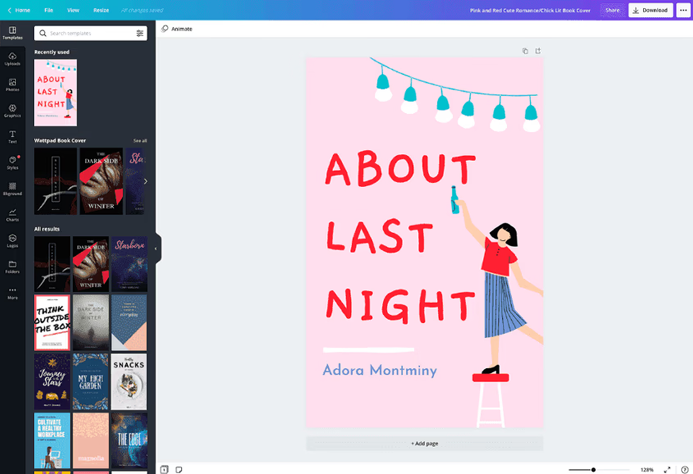 Canva for ebook design