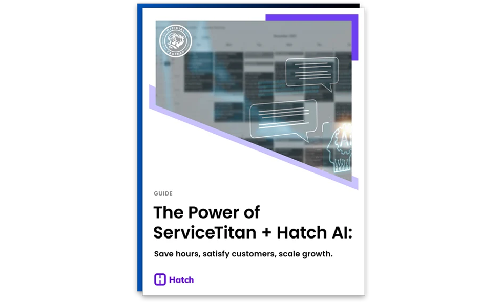 ServiceTitan – "The Power of ServiceTitan + Hatch AI" Cover