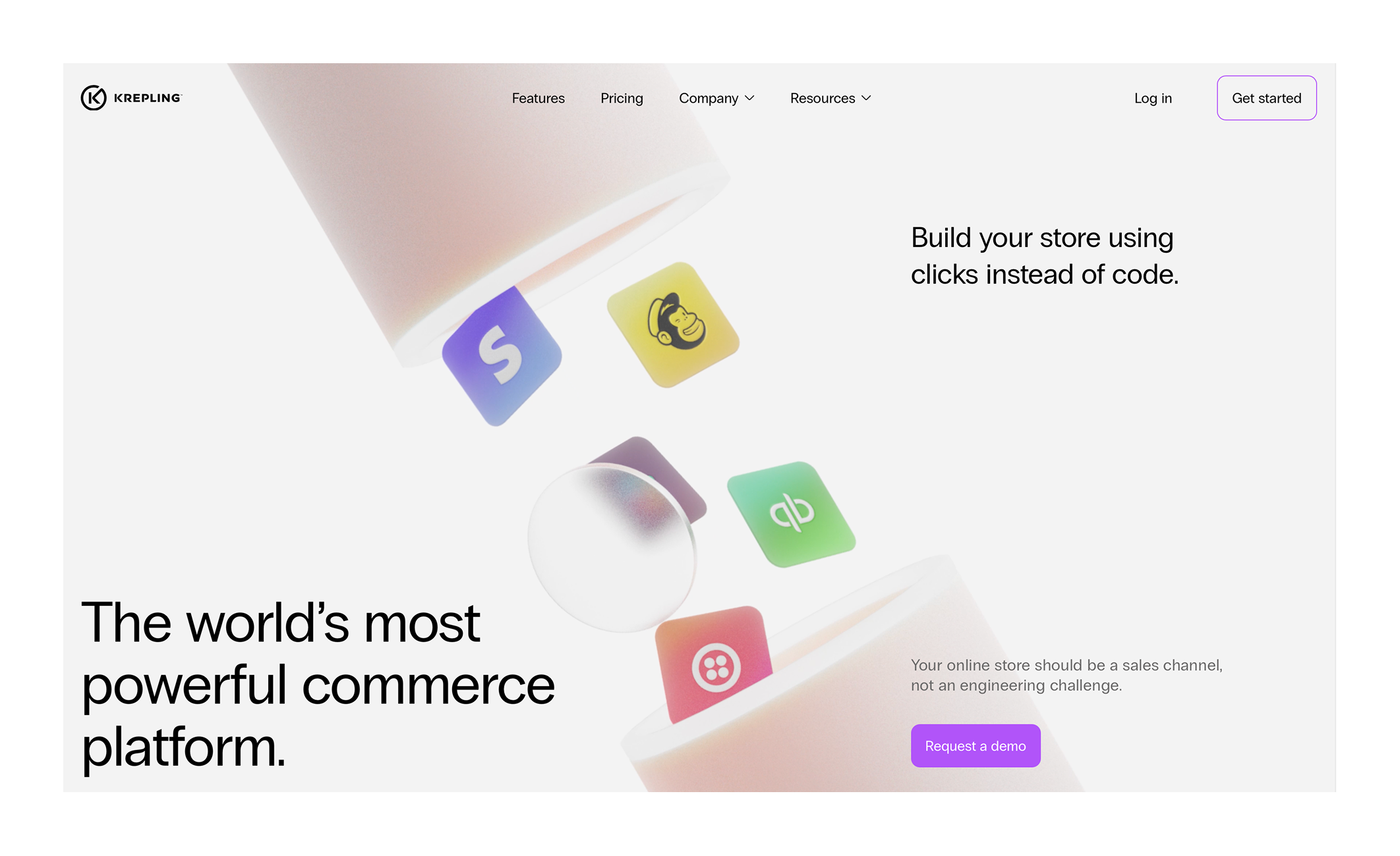Krepling Webflow website