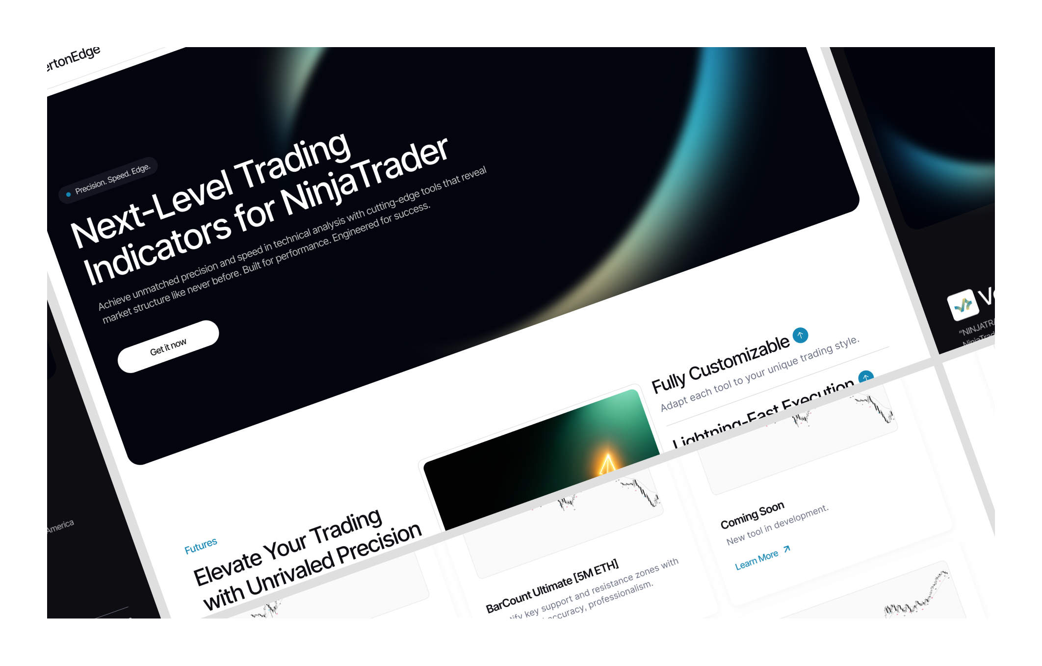 VertonEdge Webflow website