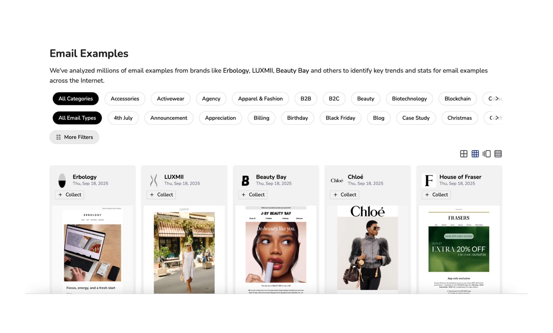 Email Examples in Spotmar