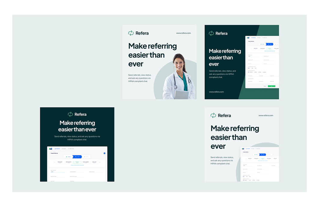 Marketing Collateral Design in Refera project