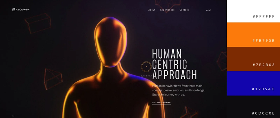 An example of the futuristic iridescents