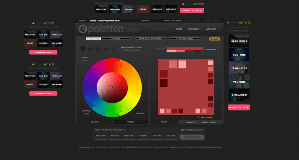 Paletton – color palette tool