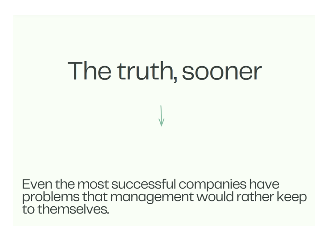 Paul Furey's minimalist website design