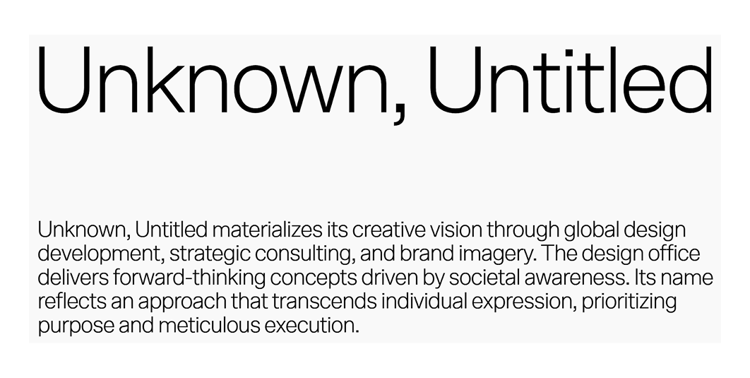 Unknown, Untitled minimalist website design