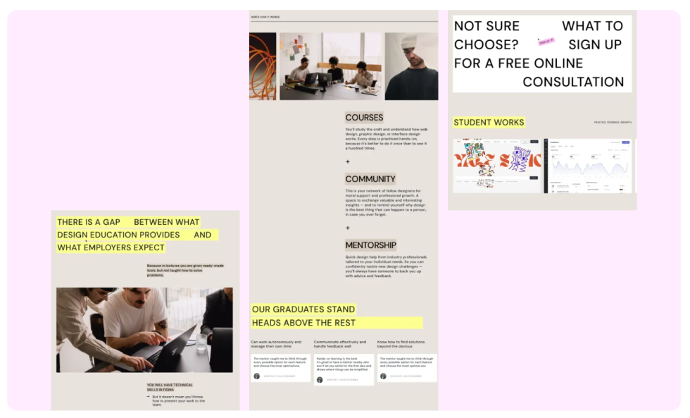 Swiss graphic design style