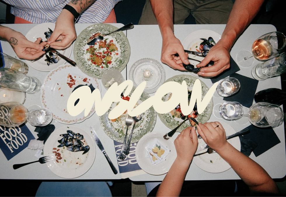 An example of the candid camera roll graphic design style