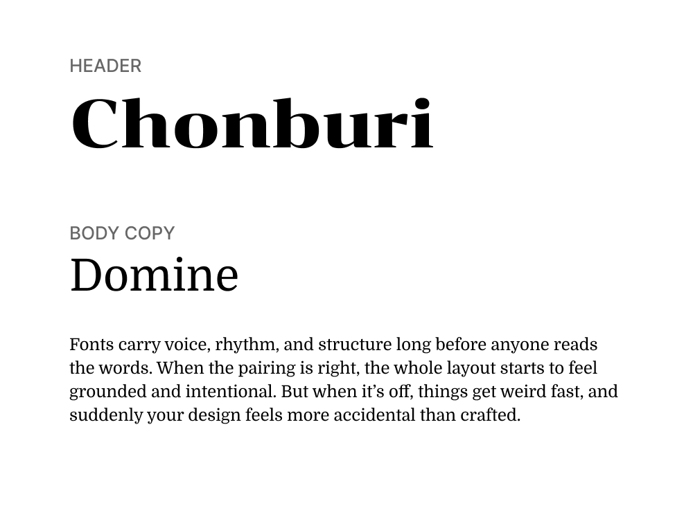 Chonburi + Domine