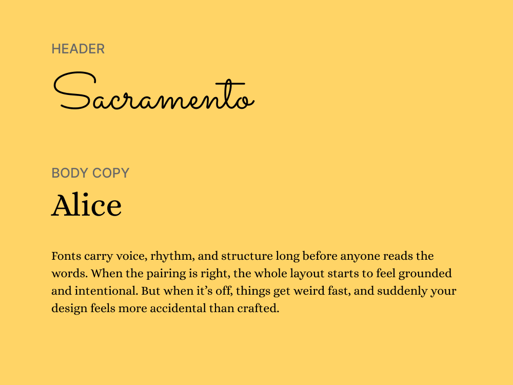 Sacramento + Alice